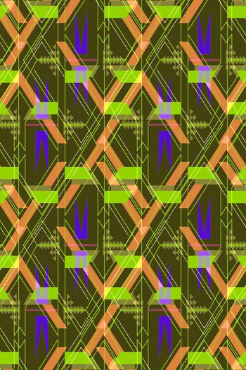 635435-艺术科技几何条纹