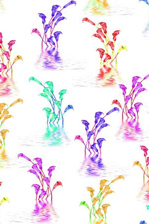 花朵印花华亿平台图片