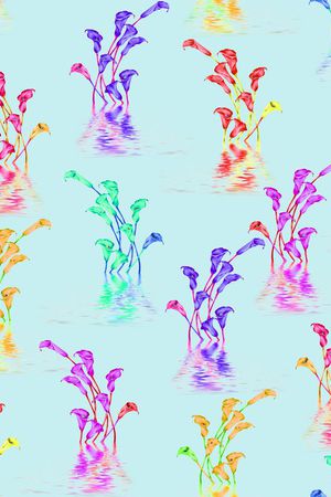 花朵印花华亿平台图片