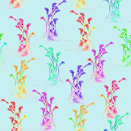 花朵印花华亿平台图片