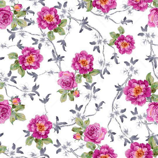 玫瑰印花华亿平台图片