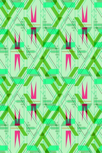 635520-艺术科技几何条纹