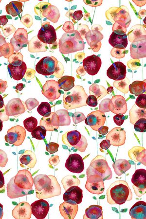 手绘印花华亿平台图片