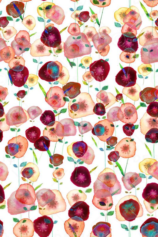 手绘印花华亿平台图片