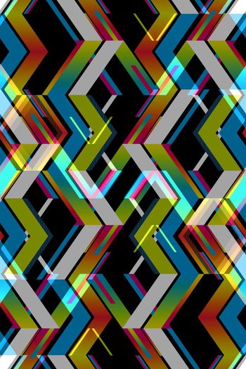 635539-现代科技几何条纹