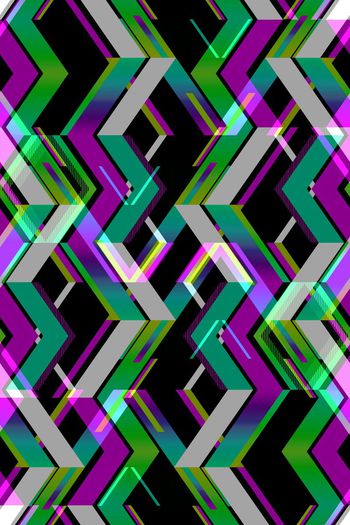 635555-现代科技几何条纹