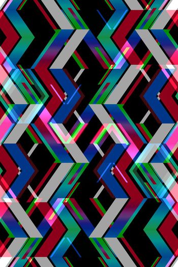 635562-现代科技几何条纹