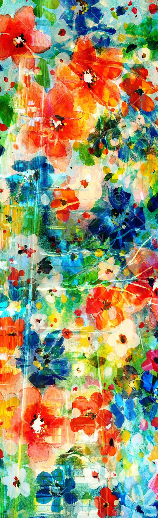 抽象彩图印花华亿平台图片