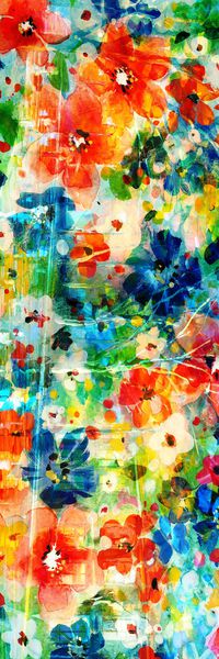 抽象彩图印花华亿平台图片