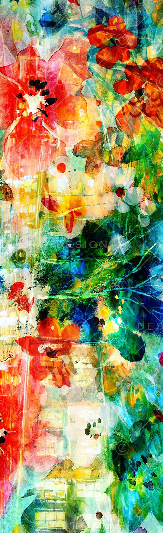 抽象彩图印花华亿平台图片