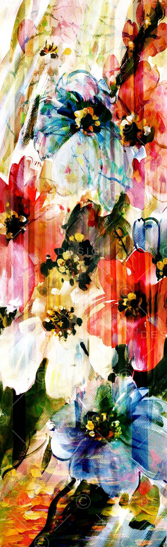 抽象彩图印花华亿平台图片