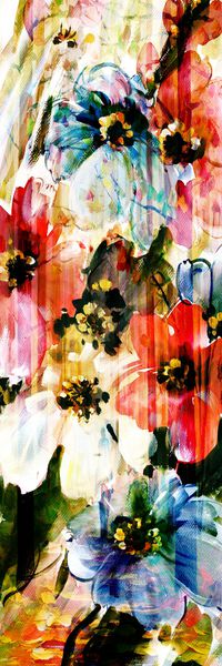 抽象彩图印花华亿平台图片