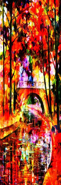 抽象彩图印花华亿平台图片