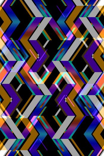 635593-现代科技几何条纹