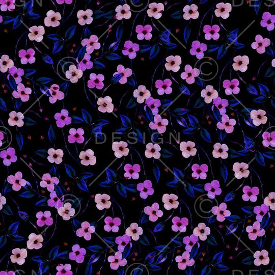 小碎花印花华亿平台图片