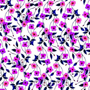 635611-花藤紫色小花卉紫