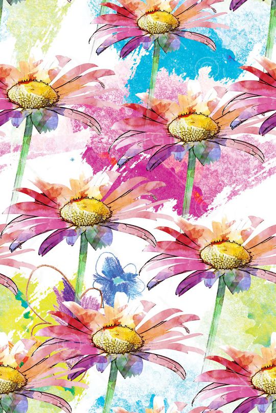 水彩印花华亿平台图片