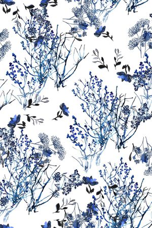 树枝印花华亿平台图片