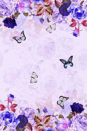 花朵印花华亿平台图片