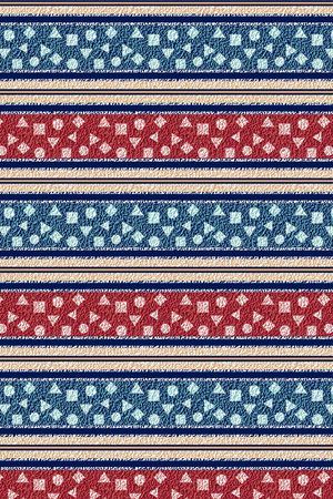 几何印花华亿平台图片