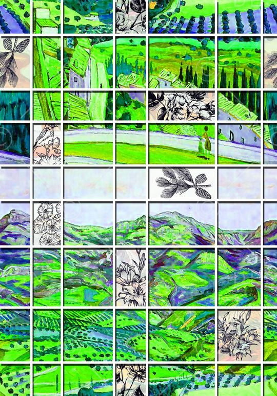 格子印花华亿平台图片