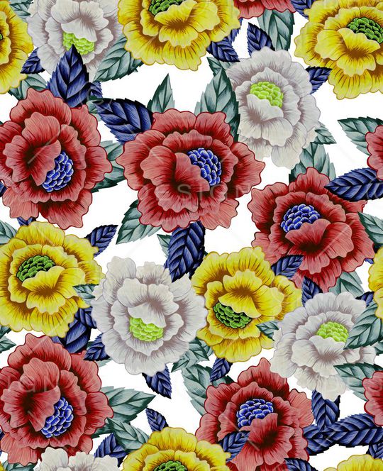 大花印花华亿平台图片