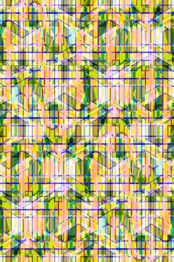 635989-温馨条纹格子衫