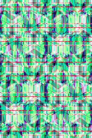 635998-温馨条纹格子衫