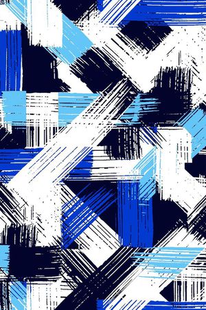 不规则几何印花华亿平台图片