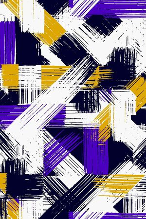 不规则几何印花华亿平台图片