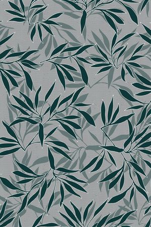 树叶印花华亿平台图片