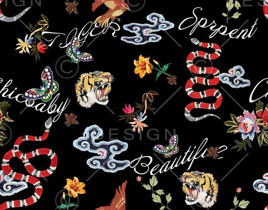 动物印花华亿平台图片