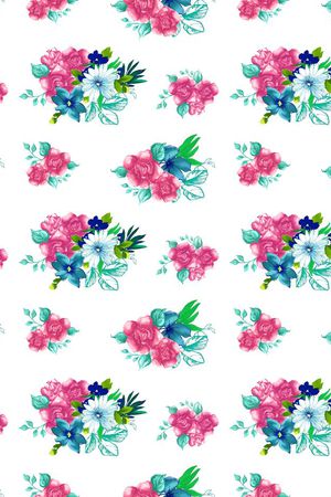 植物印花华亿平台图片