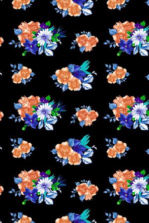 植物印花华亿平台图片