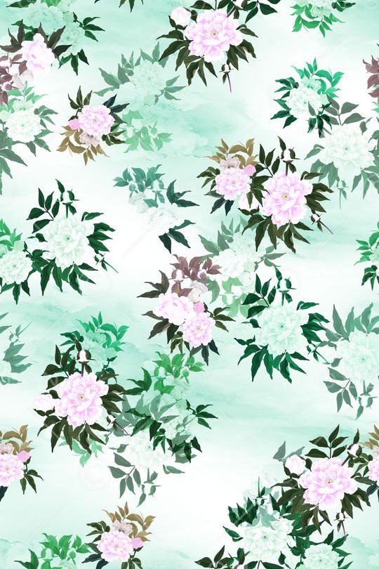 L.D~中国风印花华亿平台图片