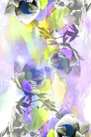 围巾印花华亿平台图片