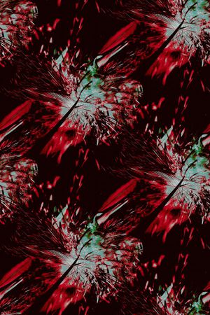 抽象印花华亿平台图片