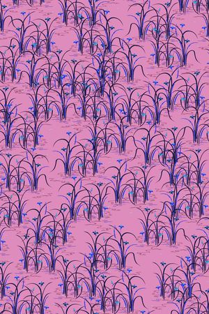 水仙花印花华亿平台图片