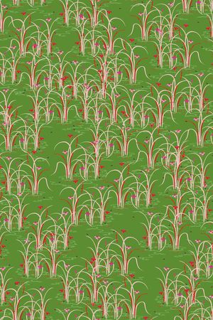 水仙花印花华亿平台图片