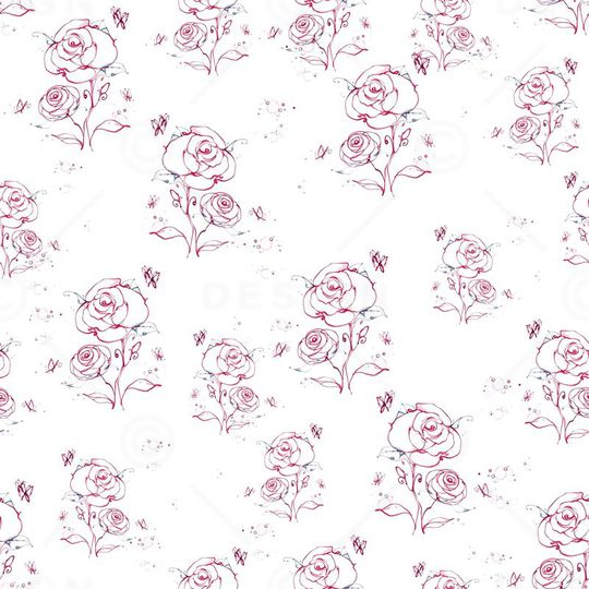 小碎花印花华亿平台图片