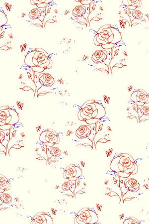 小碎花印花华亿平台图片