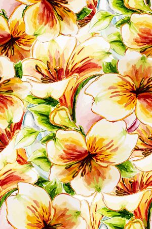 手绘印花华亿平台图片