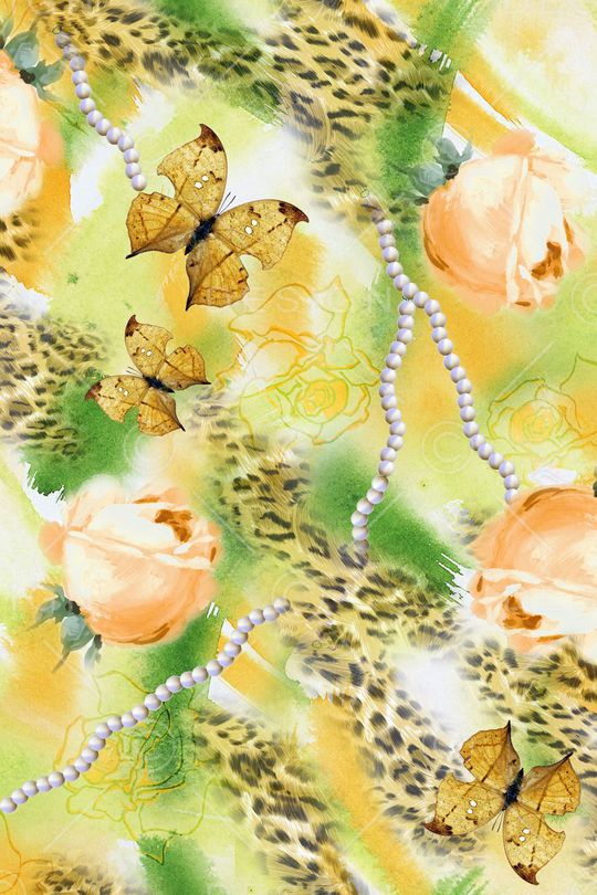 玫瑰印花华亿平台图片