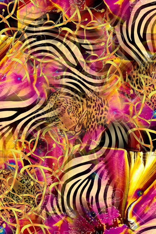 流行时尚印花华亿平台图片