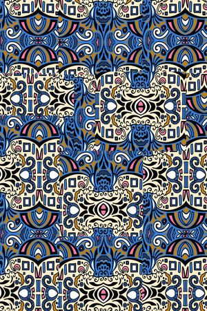 复古、民族、花纹印花华亿平台图片