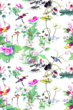 花朵印花华亿平台图片