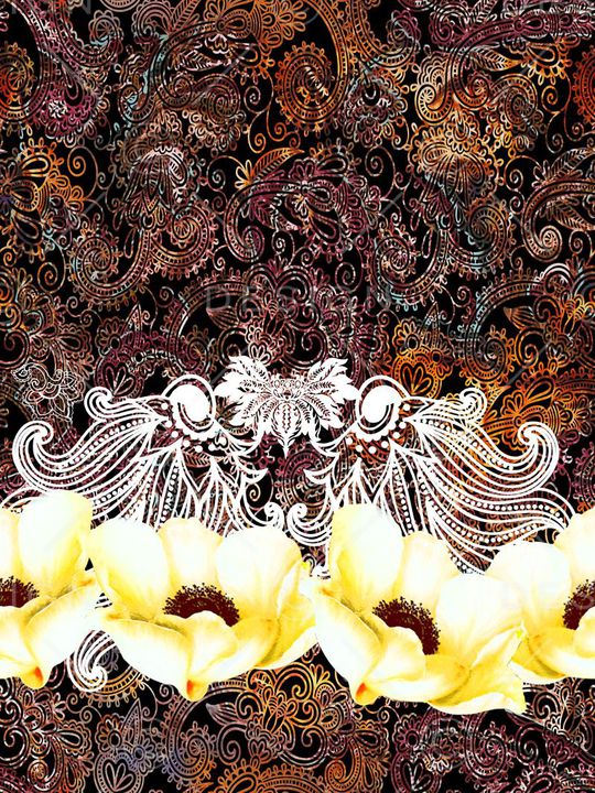 中老年女装印花华亿平台图片