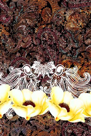 中老年女装印花华亿平台图片