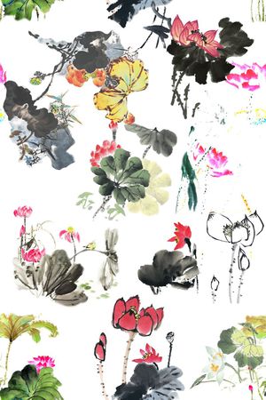 花朵印花华亿平台图片