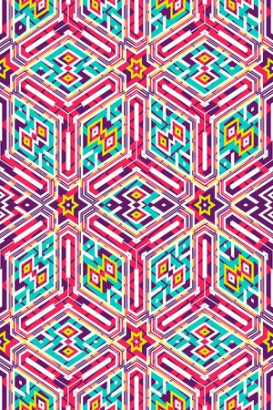 不规则几何印花华亿平台图片